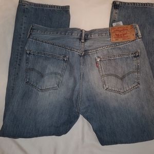 Levi Strauss & Co 501 Demin Blue Jeans 34Wx30L